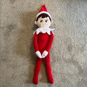 The Elf on the Shelf Plushee Pals Huggable, Red, 27 inches, Scout Elf Plush Toys